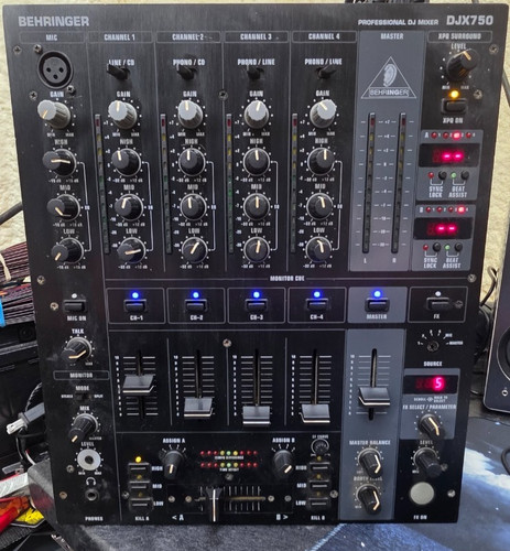 Mixer behringer djx750 pro - behringer,