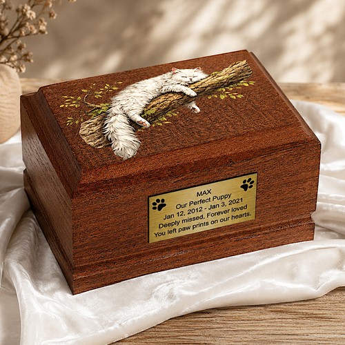Urna cineraria legno a - legno,