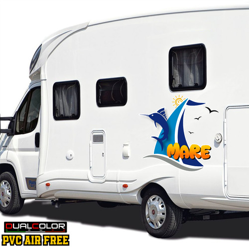 Adesivo per camper barca - camper,