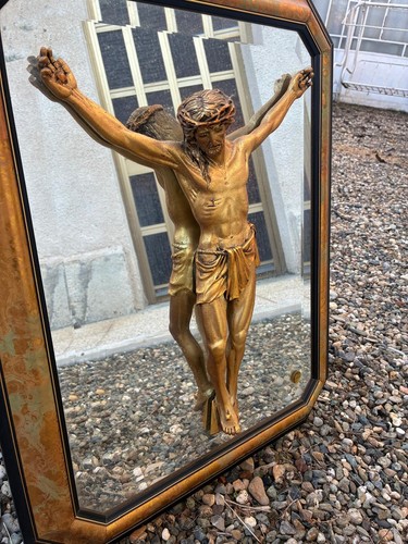 Quadro specchio cristo - specchio,