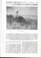 Arturo Lancellotti - JOSEF ISRAELS IL GRANDE PITTORE OLANDESE (estratto 1911)