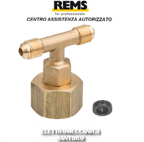 Raccordo per bombola con - raccordo,