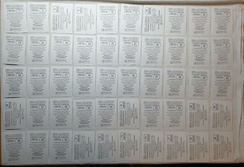 Lotto 127 figurine panini - lotto,
