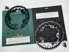 AbsoluteBlack BCD110x5 Premium 1x corona ovale ghiaia / con bulloni (nero/grigio)