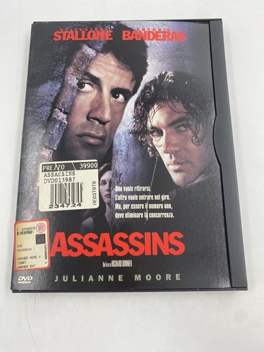 Dvd assassins 1995 custodia - assassins,