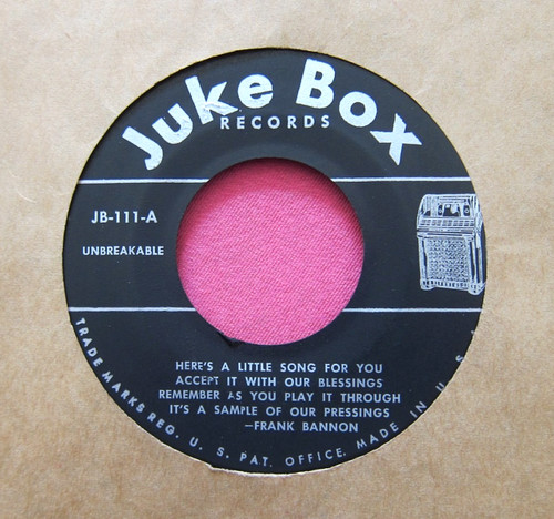 Juke box 111 - 111, promotional