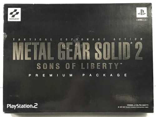 Sony ps2 metal - gear, solid