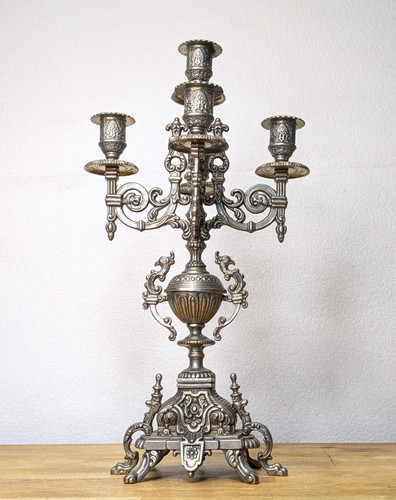 Candelabro vintage rococò
