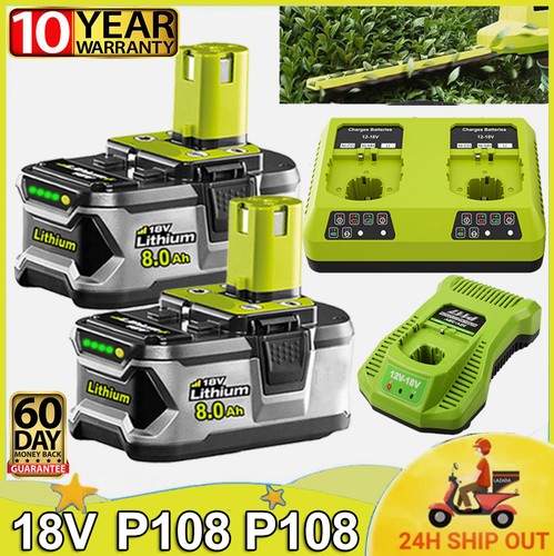 Per ryobi batteria 18v 8ah - batteria,