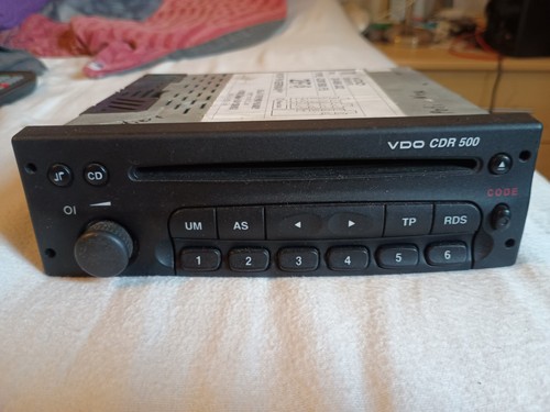 Autoradio vdo cdr 500 - vdo,
