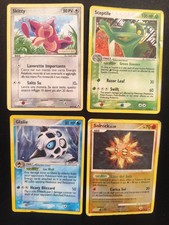 SET LOTTO 4 CARTE POKÉMON