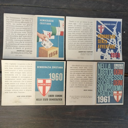 Tessere democrazia cristiana - tessere,