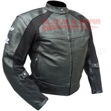 GIACCA NERA HONDA MOTO PELLE