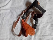 fondina ascellare RADAR In Cuoio Capovolta In Ottime Condizioni 