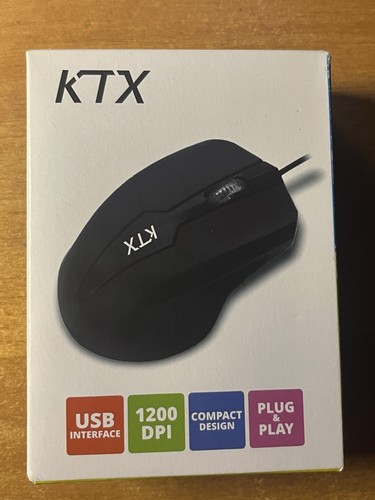 Mouse ottico ktx 1200dpi - mouse,