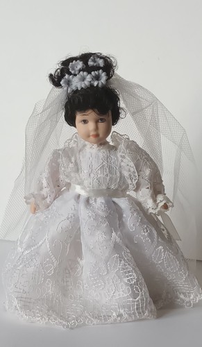 Bambola porcellana vintage - bambola,