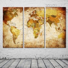  Poster Mappamondo Cartina