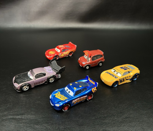 Lotto auto giocattolo disney - lotto, 5