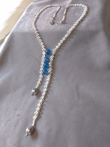 Beaded gemstones necklace - gemstones,
