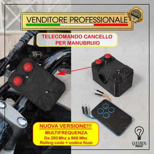 Telecomando cancello - telecomando,