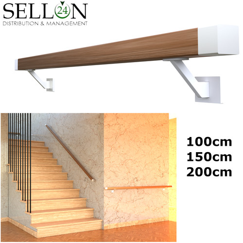 Legno quercia wandhandlauf - legno, ad