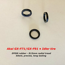 AKAI GX-F71/GX-F91 Cassette Decks Idler Tire • Hi-Quality • Single Piece