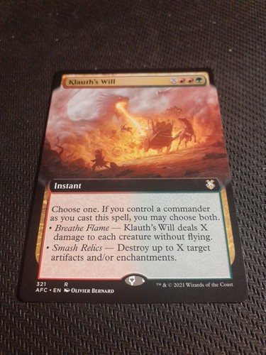 Mtg klauth will - klauth's,