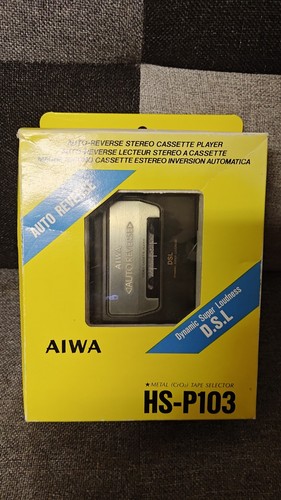 Walkman aiwa p103 vintage - aiwa, hs-p103