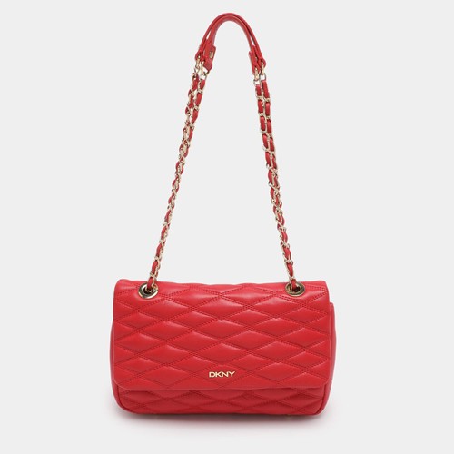 Borsa tracolla dkny - rossa, in