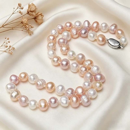 Collana perle naturali acqua - perle,