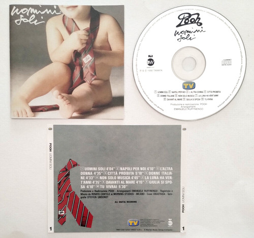 Pooh uomini soli pop music - cd,