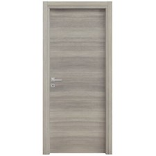 6578   Q.TA' 1 PORTA MICROTEC ROVERE GRIGIO 90X210