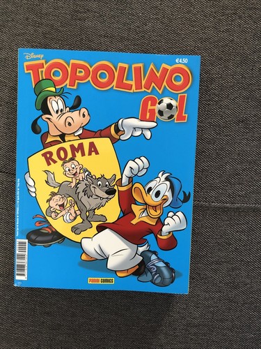 Topolino gol panini walt - topolino, n.4