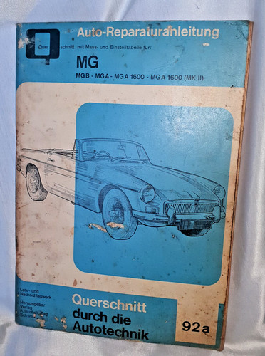 Manuale riparazione 92a - , mg