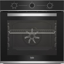 Beko BBIE13100X Forno Elettrico da Incasso 72 LT Ventilato Colore Acciaio Nero