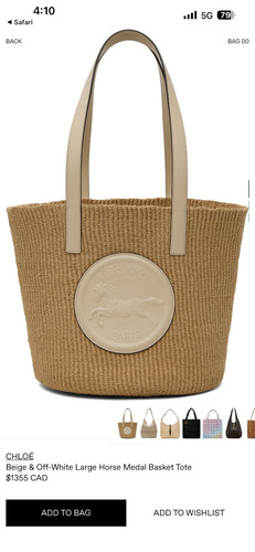 Borsa chloe cavallo - chloe,