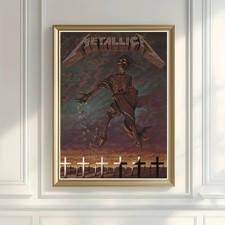 Metallica Poster Giclée Eroi