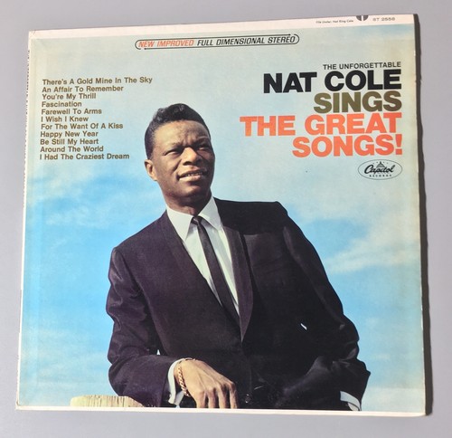 Nat king cole sings - "sings, great