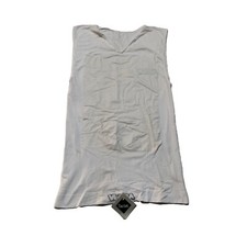 Maglia Intima Canotta Ciclismo Antivento Cycling Underwear Bianco Taglia L