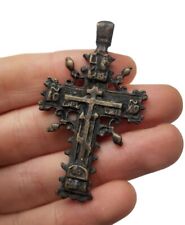 *HH* Antico crocifisso croce crocefisso religioso votivo devozionale sacro