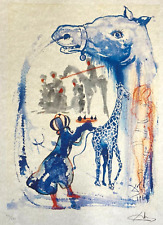 Salvador Dali Litografia COA originale firmata numerata a mano 275 exe