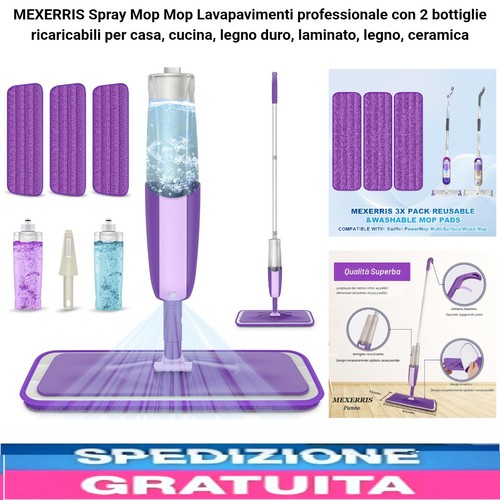 Spray mop lavapavimenti - spray,