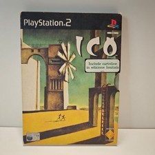 PS2  ICO PLAYSTATION 2 PAL  ITALIANO COMPLETO DI CARTOLINE DA COLLEZIONE