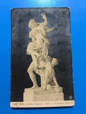  1488 ROMA GALLERIA BORGHESE RATTO DI PROSERPINA BERNINI CARTOLINA PICCOLA