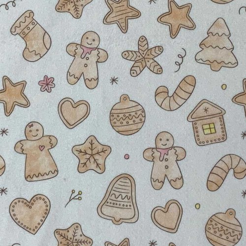 Tessuto pannolenci natale - pannolenci,