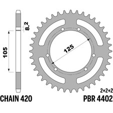 4402 52 F Corona PBR Passo 420