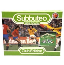 1980's SUBBUTEO CLUB EDITION SET w/2 TEAMS GOALS FIELD BALLS# FT22