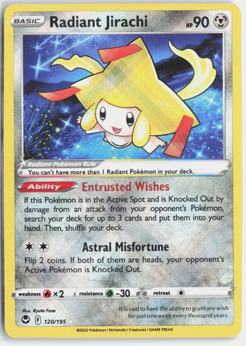 Pokemon radiant jirachi - radiant,