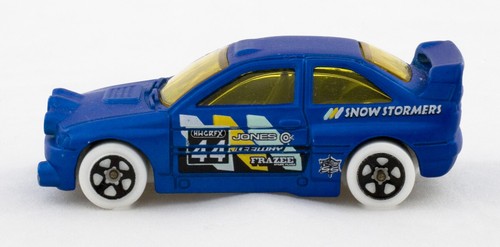 Hot wheels blue - escort, rally