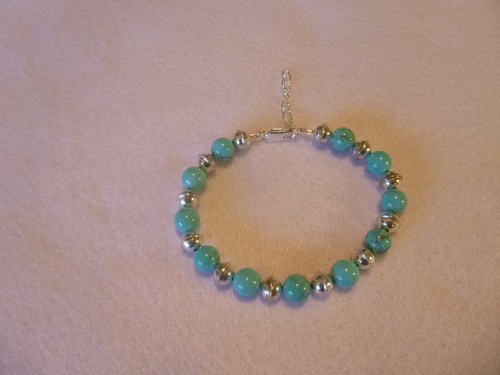 Bracciale turchese sterling - bracciale,
